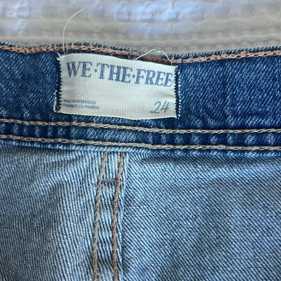 We The Free Light Blue Denim barrel Jeans - Picture 3 of 3